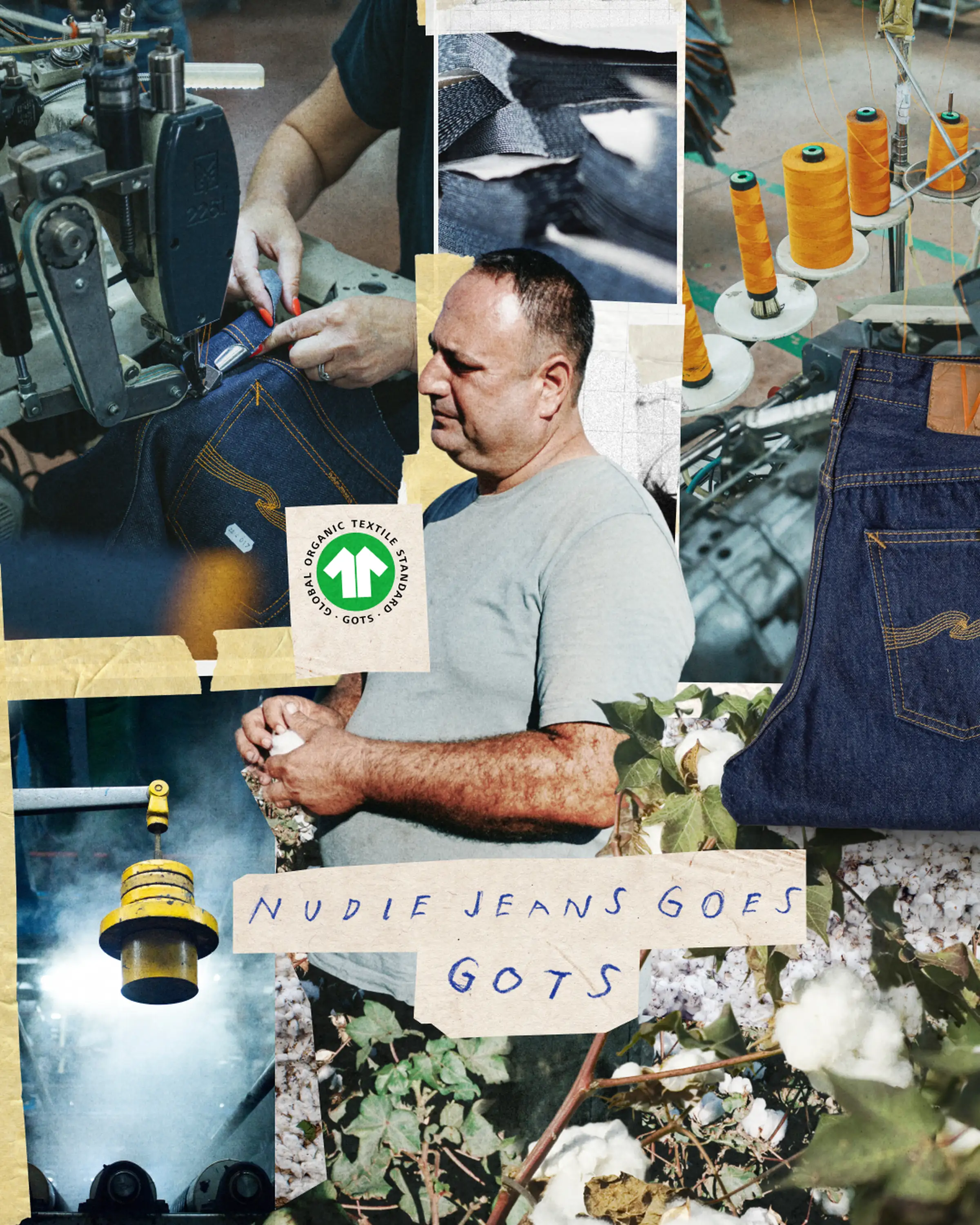 Redaktionelle Illustration zu Nudie Jeans im Check: Passformen, Reparaturservice und langfristiger Nutzwert